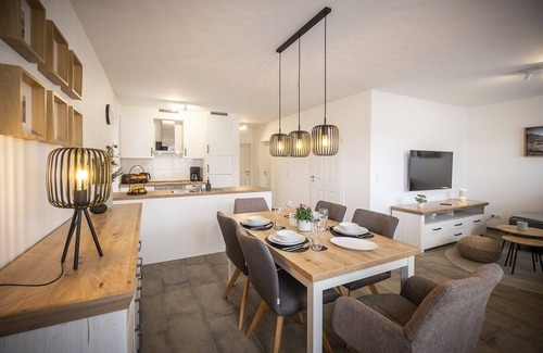 Nordhorn Apartment | Vacation apartment Casa Mila, 2 bedrooms, sauna, whirlpool, terrace and garden