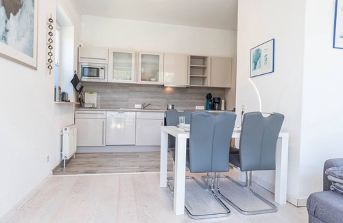 Nebel Apartment | Vacation Apartment "Cottage am Watt" at the Tidal Flats with Wi-Fi and Terrace