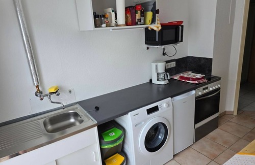 Hausen Apartment | Vacation apartment Bunter Hund - apartment/flat, shower, WC, 1 bedroom