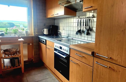 Schmißberg Apartment | Vacation apartment "Storchennest" - Haus Wilder Hunsrück