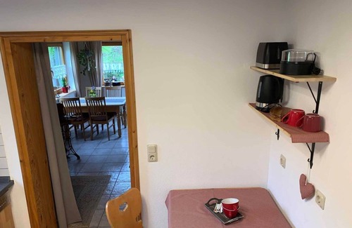 Wadern Apartment | Vacation apartment Eisbach Lamas - apartment/flat, shower, WC, terrace