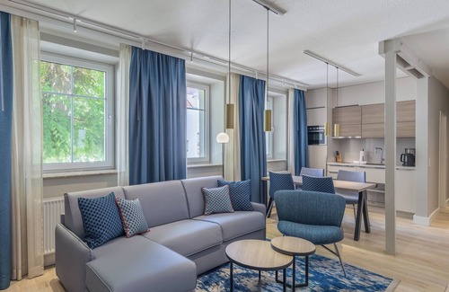 Muritz Apartment | Vacation apartment Hafendomicil Kleines Meer for 4 people on the Müritz