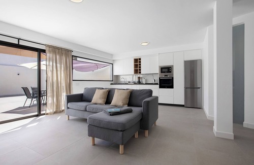 Pajara Apartment | Vacation Apartment 'Las Cuestitas Sol' with Mountain View, Private Terrace and Wi-Fi