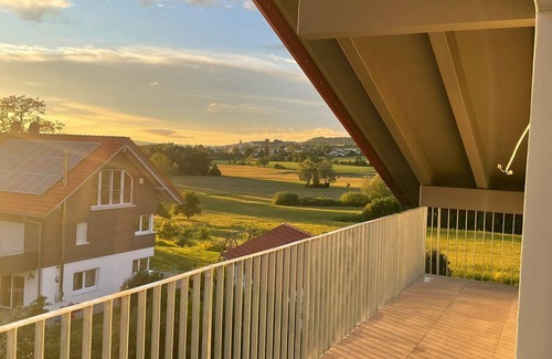 Markdorf Apartment | Vacation apartment | Modern | View | Lake Constance hinterland