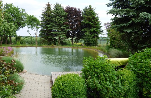 Rabenstein/Flaming Apartment | Vacation apartment on a four-sided farm with garden and large swimming pond