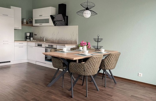 Werben Apartment | Vacation apartment on the Gurkenradweg with terrace