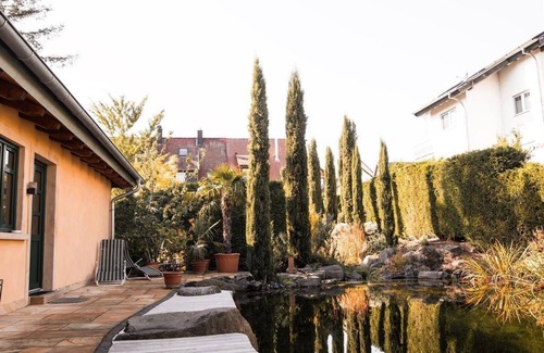 Kindenheim Apartment | Vacation apartment "Punica" - "Living in the garden of the senses"