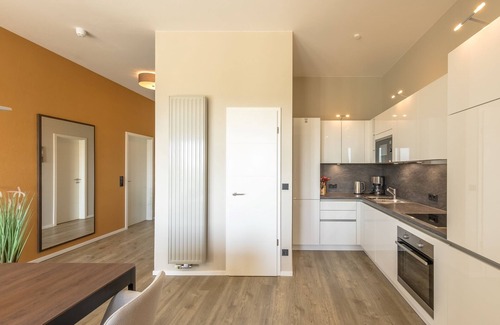 Ostseebad Wustrow Apartment | Vacation apartment Sonnengott in the tower with two balconies, Bodden view and Baltic Sea view