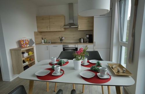 Altefaehr Apartment | Vacation apartment SundÜberblick - 150 meters to the beach - Holiday apartment