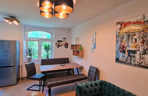 Dolitz Apartment | Vacation apartment Torhaus, modern and cozy furnished apartment in the countryside