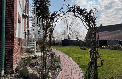 Herzhorn Apartment | Vacation apartment "Utspann" - 2 rooms near Kollmar + Glückstadt