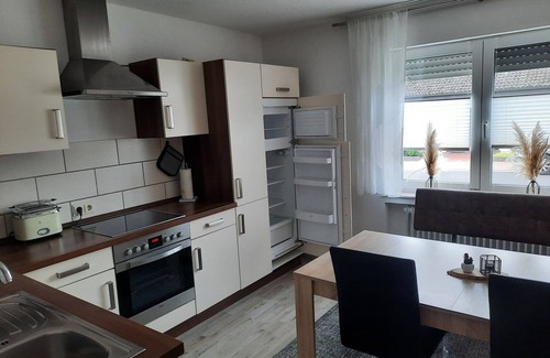 Niederaula Apartment | Vacation apartment with two bedrooms for 5 persons and terrace, ground floor