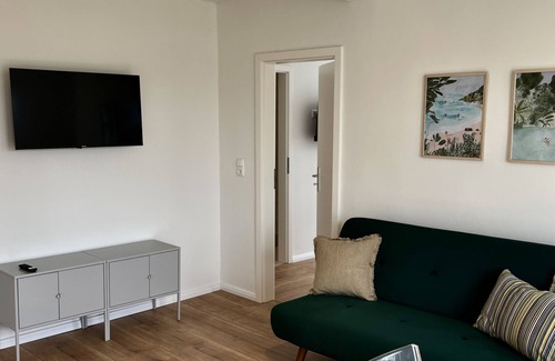 Kalifornien Apartment | Vacation apartment with sea view directly behind the dyke in California on the Baltic Sea