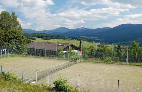 Lam Apartment | Vacation apartment with a panoramic view, modern, by a golf course, wellness