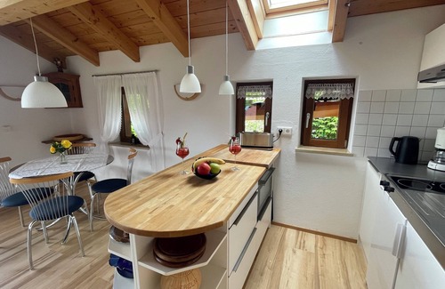 Breitbrunn a. Chiemsee Apartment | Vacation apartment for 2 people on the upper floor, 46 sqm, 1 bedroom, 1 kitchen/living room