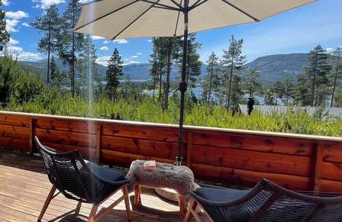 Vradal Cabin | Vacation home Vrådal Norway, large terrace, sauna, quiet and close to the center