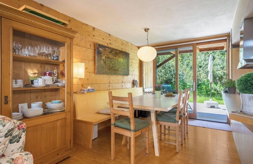 Grossdorf House | Vacation Home "Haus der Sinne Bregenzerwald" with Mountain View & Balcony