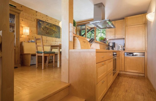 Grossdorf House | Vacation Home "Haus der Sinne Bregenzerwald" with Mountain View & Balcony