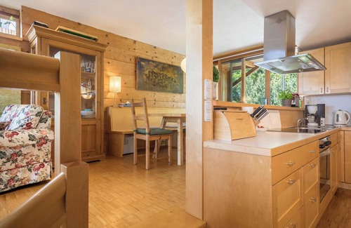 Grossdorf House | Vacation Home "Haus der Sinne Bregenzerwald" with Mountain View & Balcony