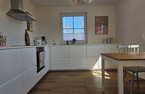 Rheinsberg House | Vacation home by the lake with sauna, barbecue and close to the beach