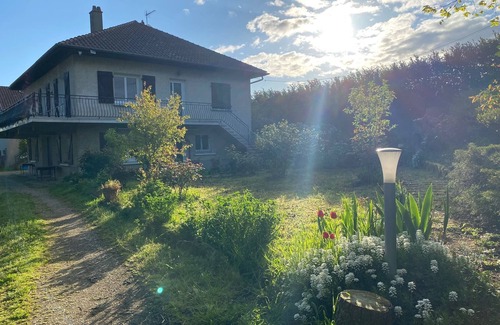 Echalas House | Vacation Home "Chalet Echalas" with Private Terrace, Private Garden & Wi-Fi