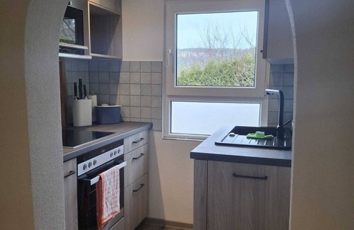 Schmiedeberg House | Vacation home Hirschturmblick- Cozy vacation home with terrace and playground