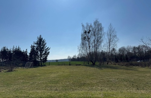 Friedrichswalde House | Vacation home in the crane village - with sauna and fireplace