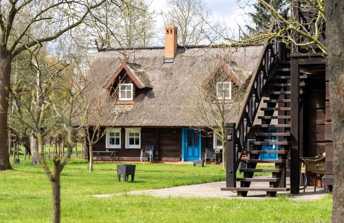 Kolonie Apartment | Vacation home Rübesamen - thatched cottage Zum Heuschober