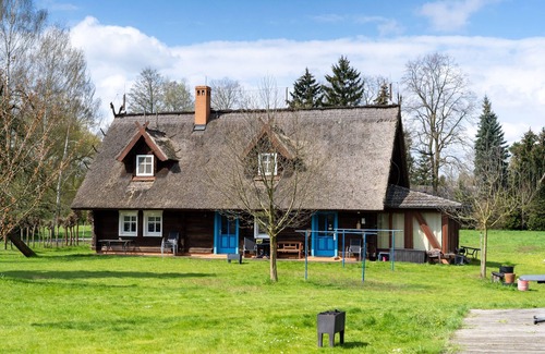 Kolonie Apartment | Vacation home Rübesamen - thatched cottage Zum Heuschober