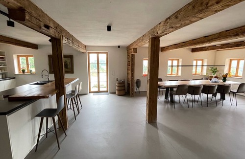 Drachselsried House | Vacation home rehberg14 - historic farm with pond & sauna