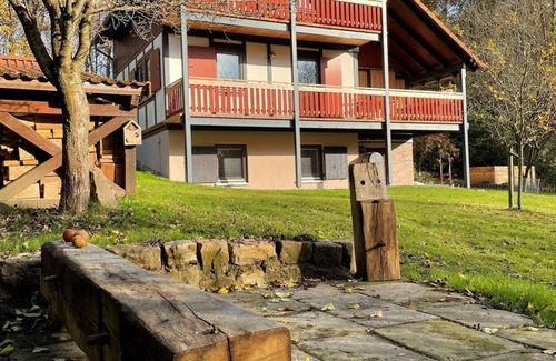 Unterbernhards House | Vacation home "Rhöner Wohnen" - vacation home, shower or bath, WC, 2 bedrooms
