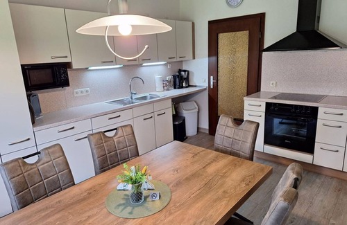Dringenburg Apartment | Vacation home, shower, WC - Ferienwohnungen Siggelkow