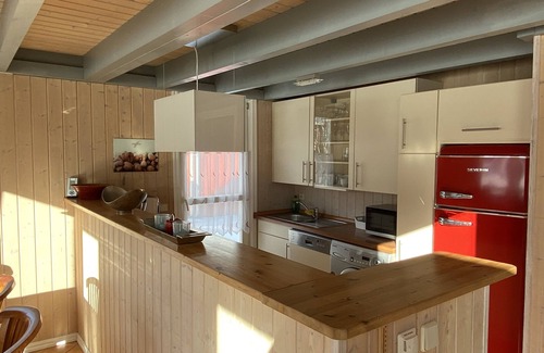 Wendisch Rietz House | Vacation home with water terrace incl. additional costs - with sauna and fireplace
