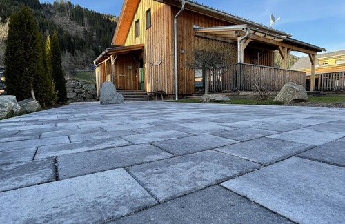 Murau Ski Chalet | Vacation home with large sun terrace outdoor whirlpool and mountain panorama