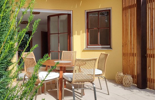 Monheim Apartment | Vacation home with terrace and garden