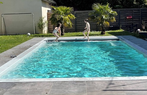 Rillieux-la-Pape House | Vacation villa 250 m² with heated pool near LYON ideal for families