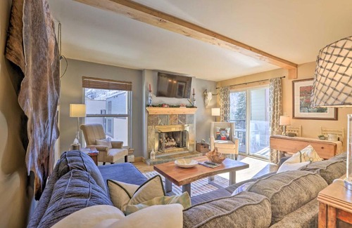 Vail Apartment | Vail Ski Condo with Mtn Views and Shuttle Service!