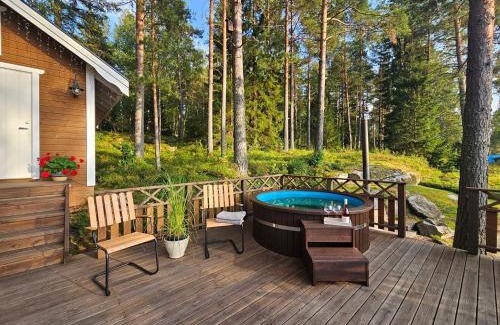 Koppom House | Vakantiehuis met sauna en hot tub