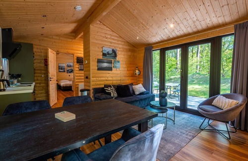 Municipality of Westerveld Ski Chalet | Vakantiepark De Wiltzangh - Wellness Lodge Wood XL