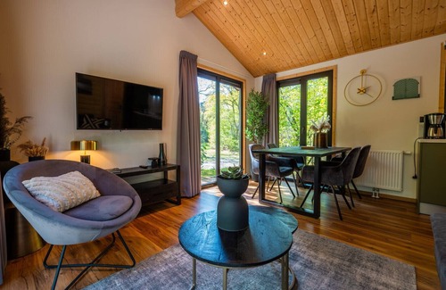 Municipality of Westerveld Ski Chalet | Vakantiepark De Wiltzangh - Wellness Lodge Wood XL