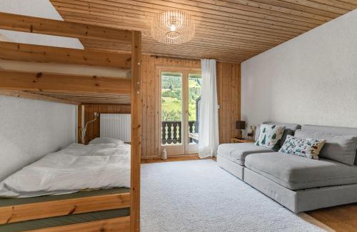 Val d'Illiez Apartment | Val d'Illiez, 6 pers - balcon et vue - parking