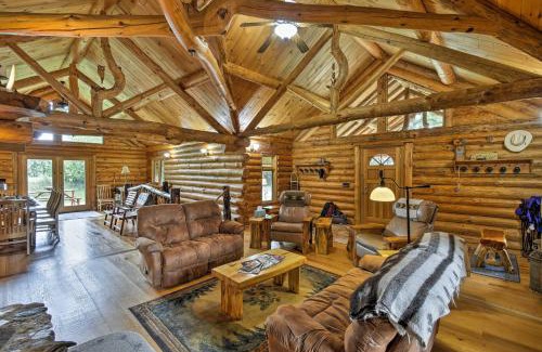 Valders House | Valders Log Home near EEA Air Show and Sheboygan!