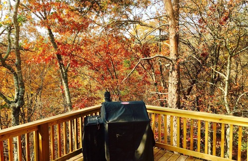 Mentone Cabin | VALKYRIE Secluded Romantic River Cabin River and Mountain Views Log/Stone Cabin
