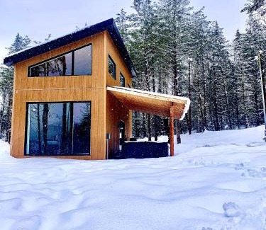 Saint-Raymond Ski Chalet | Vallée bras du Nord Jumeau 2 avec spa