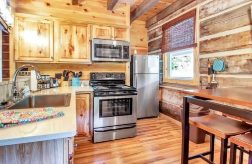 Cherry Creek Cabin | Valley View A and B - Rustic Log Cabin