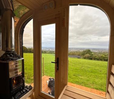 Ahascragh Other | Valley view cabin in the woods on a farm