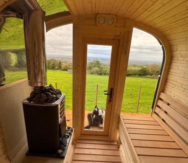 Ahascragh Other | Valley view cabin in the woods on a farm