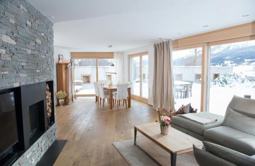 Grisons Apartment | Valmala holiday flat for 5 people and a family dog with fenced garden