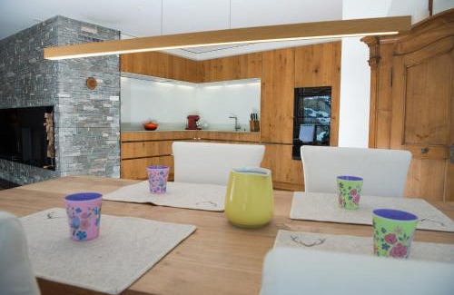 Grisons Apartment | Valmala holiday flat for 5 people and a family dog with fenced garden