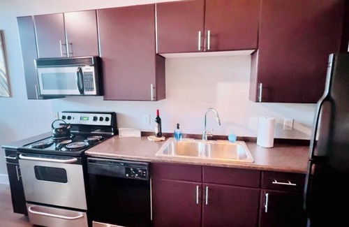 Downtown Fort Worth Apartment | Vanity 1.5 Bedroom Loft in Downtown Fort Worth Charming apartment